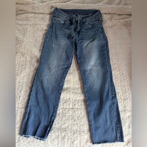 Kut from the cloth crop straight leg jeans size 8